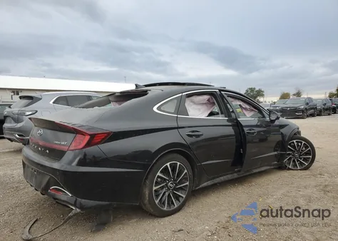 2021 Hyundai Sonata Limited из США, поврежденный, VIN 5NPEH4J28MH067699